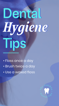 Dental Hygiene Tips TikTok Video Preview