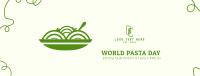 Tasty Pasta Bowl Facebook cover Image Preview