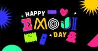 Emoji Day Blobs Facebook Ad Design
