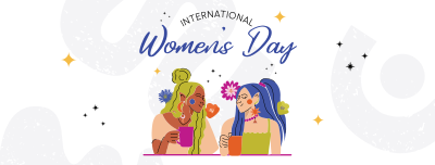 Women's Day Blossoms Facebook cover Image Preview