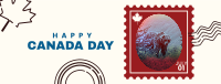 Canada Bear Stamp Facebook Cover Design