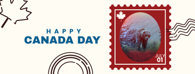 Canada Bear Stamp Facebook cover Image Preview