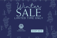 Winter Pines Sale Pinterest board cover Image Preview