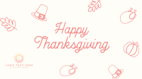 Fun Thanksgiving Zoom Background Design