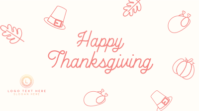 Fun Thanksgiving Zoom Background Image Preview
