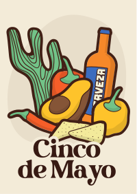 Cinco Mayo Essentials Flyer Image Preview