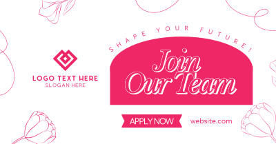 Floral Now Hiring Facebook ad Image Preview