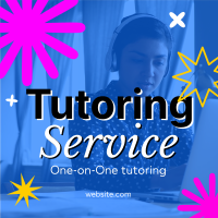 Tutoring Service Instagram post Image Preview