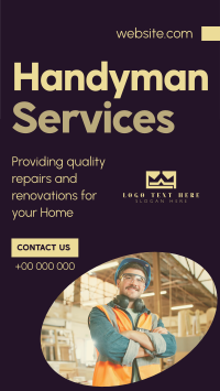 Corporate Handyman Services Instagram Story Preview