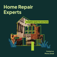 Home Repair experts Instagram post Image Preview
