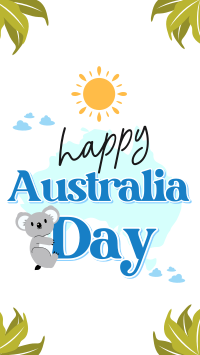 Koala Astralia Celebration Instagram Story Design