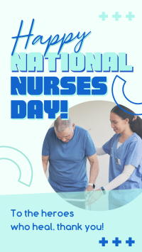 Healthcare Nurses Day TikTok Video Image Preview