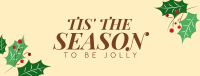 Tis' The Season Facebook cover Image Preview