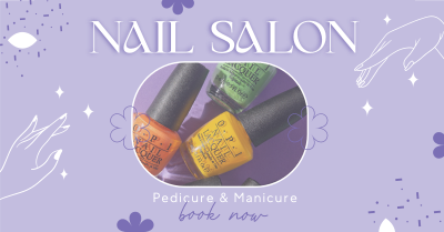 Modern Nail Salon Facebook ad Image Preview