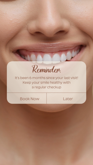 Dental Self-Care Reminder Instagram story Image Preview