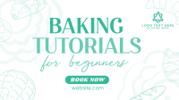 Baking Tutorials Facebook Event Cover Design