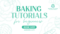 Baking Tutorials Facebook event cover Image Preview