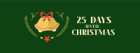 Days Away Christmas Facebook Cover Design