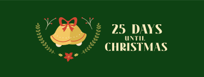 Days Away Christmas Facebook cover Image Preview