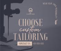 Choose Custom Tailoring Facebook post Image Preview