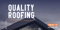 Quality Roofing Twitter post Image Preview