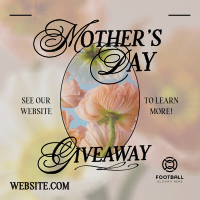 Mother Giveaway Blooms Instagram Post Design