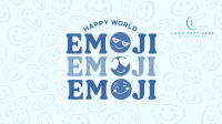 Reaction Emoji Facebook Event Cover Design
