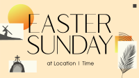 Modern Easter Holy Week Animation Image Preview