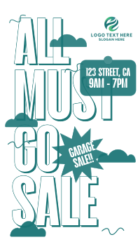 Garage Sale Quirky Instagram story Image Preview