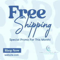 Special Shipping Promo Instagram post Image Preview