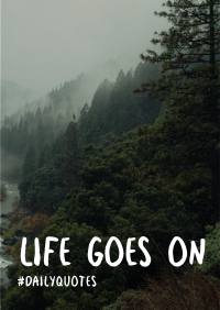 Life Goes On Flyer Image Preview