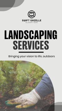 Helpful Landscape Service TikTok Video Image Preview