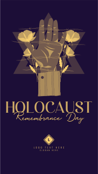 Remembering Holocaust TikTok video Image Preview