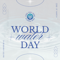 World Water Day Greeting Linkedin Post Image Preview