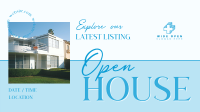 Open House Real Estate Facebook Event Cover Image Preview