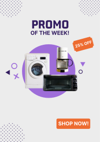 Appliance Store Promo  Poster Image Preview