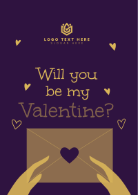Romantic Valentine Poster Design