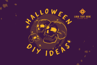 Halloween Skulls DIY Ideas Pinterest board cover Image Preview