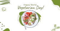 Happy Vegetarian Day! Facebook Ad Design