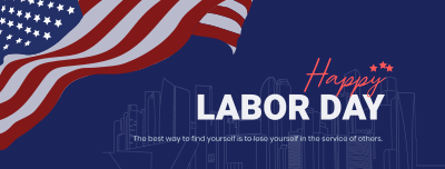 Celebrate Labor Day Facebook cover Image Preview