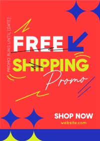 Great Shipping Deals Poster Design