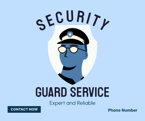 Security Guard Booking Facebook post Image Preview