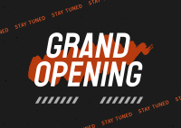 Grand Opening Modern Postcard Image Preview