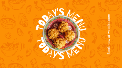 Today's Menu Facebook event cover Image Preview