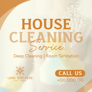 Professional House Cleaning Service Linkedin Post Image Preview