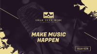 Music Studio Mic Facebook event cover Image Preview