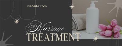 Hot Massage Treatment Facebook cover Image Preview