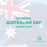 Australian Day Flag Instagram post Image Preview