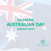 Australian Day Flag Instagram Post 