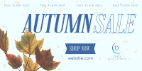 Autumn Saving Sale Twitter Post Image Preview